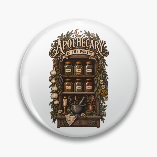 Item preview, Apothecary in the Pantry Herbal Cabinet designed and sold by The Midnight Archive.
