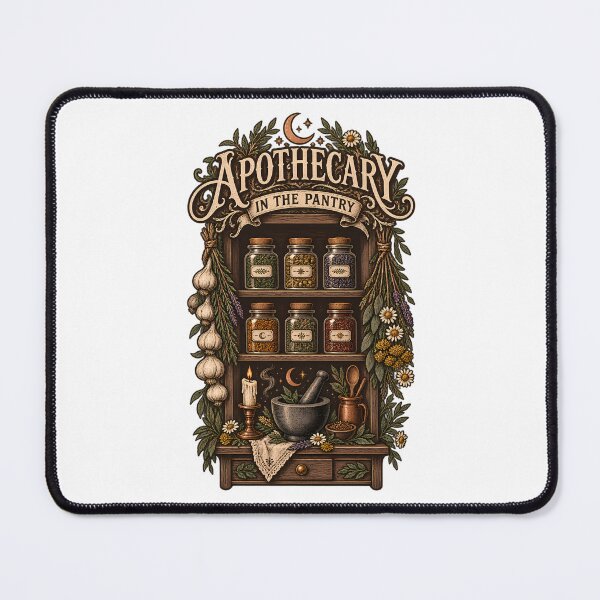 Item preview, Apothecary in the Pantry Herbal Cabinet designed and sold by The Midnight Archive.