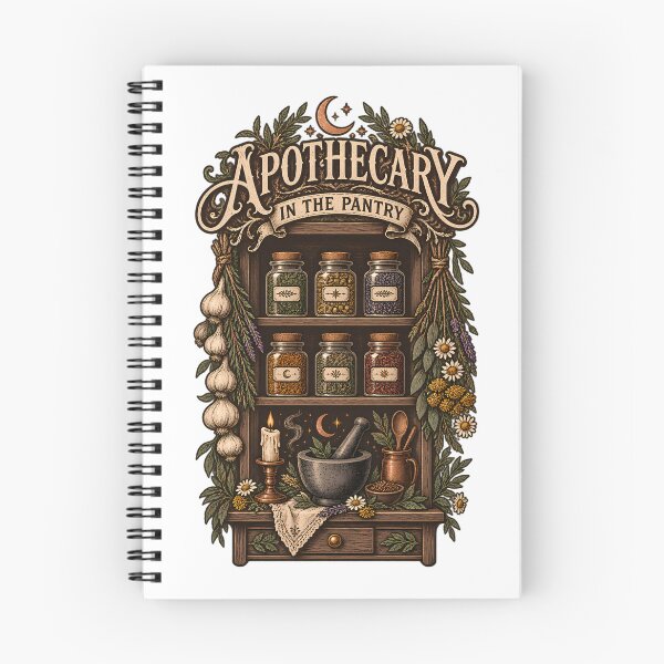 Item preview, Apothecary in the Pantry Herbal Cabinet designed and sold by The Midnight Archive.