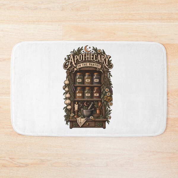 Item preview, Apothecary in the Pantry Herbal Cabinet designed and sold by The Midnight Archive.