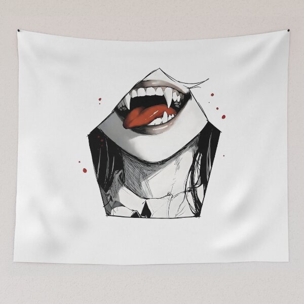 Item preview, Goth Vampire Teeth Dark Romance Aesthetic designed and sold by OH-MY-GOTH.