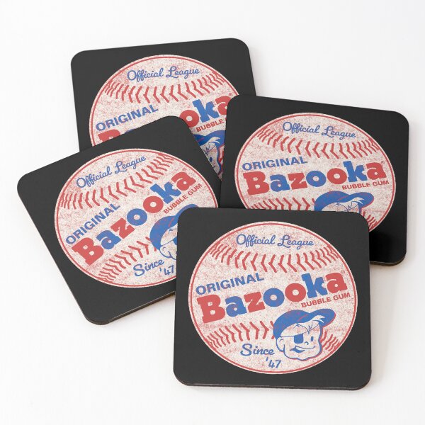 Item preview, Vintage Bazooka Bubble Gum Baseball Logo designed and sold by yasucolumba73.