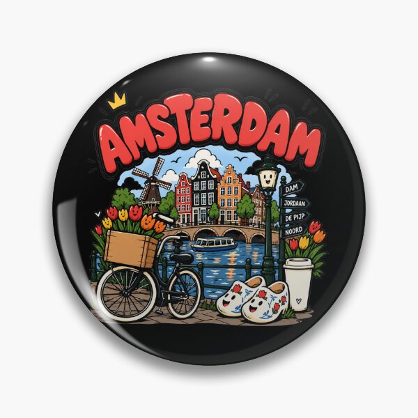 Item preview, Amsterdam City Cartoon designed and sold by J. K..