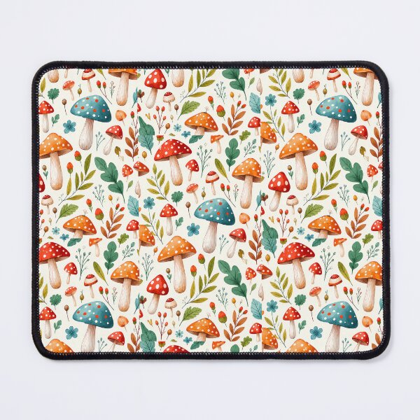 Item preview, Hippie Mushroom | Groovy Psychedelic Boho Nature Art designed and sold by flowerpower999.