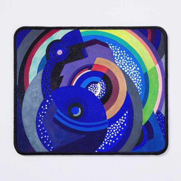 Item preview, "Painting" Orphism abstract Celtic art portrait painting by Mainie Harriet Jellett designed and sold by Jéanpaul Ferro.