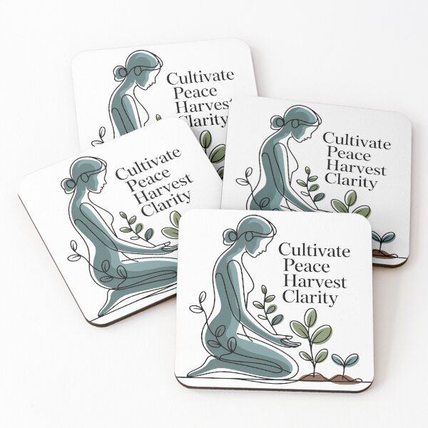 Item preview, Cultivate Peace Harvest Clarity Figure Planting Seeds for Calm designed and sold by 108stillness.