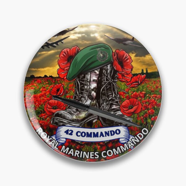 Item preview, 42 Commando Royal Marines Commando Beret on Boots Remembrance designed and sold by Bootneckstore.
