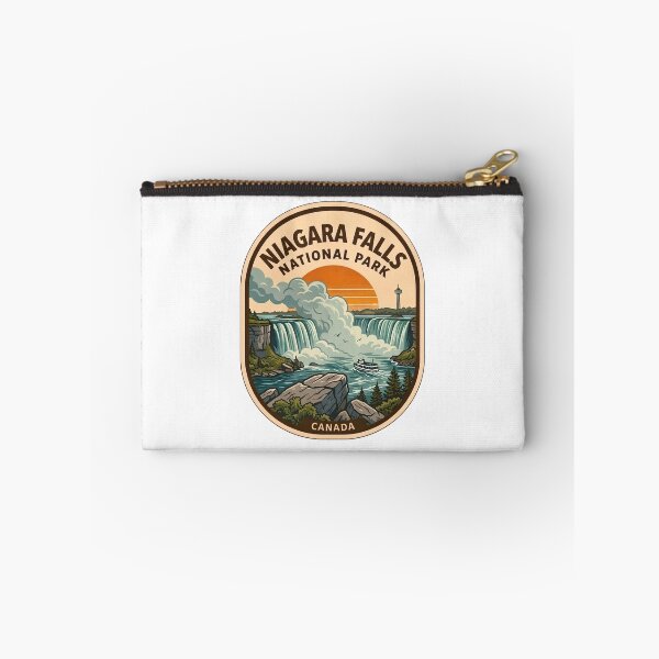 Item preview, Niagara Falls Canada Vintage Sunset Travel Patch designed and sold by LittleArij.