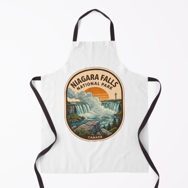 Item preview, Niagara Falls Canada Vintage Sunset Travel Patch designed and sold by LittleArij.