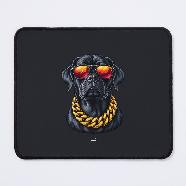 Item preview, Boss Dog – Cool Streetwear Dog with Sunglasses designed and sold by Musamem  Designs.