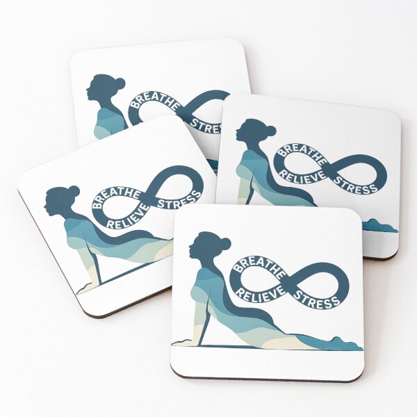 Item preview, Breathe Relieve Stress Pose Infinity Figure for Mindful Living designed and sold by 108stillness.