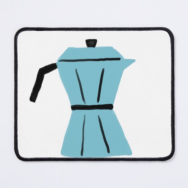 Item preview, Blue Moka Pot Espresso Maker designed and sold by raun.draw.