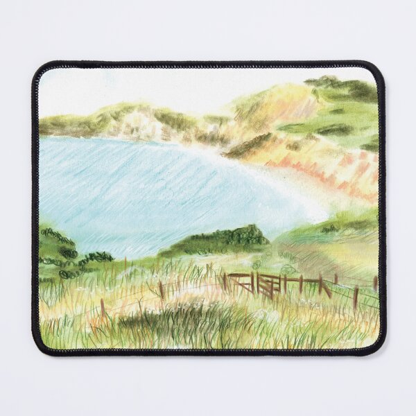 Item preview, Worbarrow Bay seascape coastal Artwork designed and sold by By Kelly Attenborough.