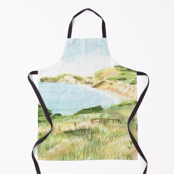 Item preview, Worbarrow Bay seascape coastal Artwork designed and sold by By Kelly Attenborough.