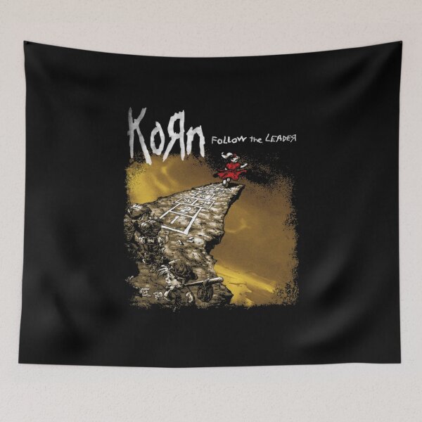 Item preview,  Korn Follow The Leader Album Cover Distressed designed and sold by Artsarark.