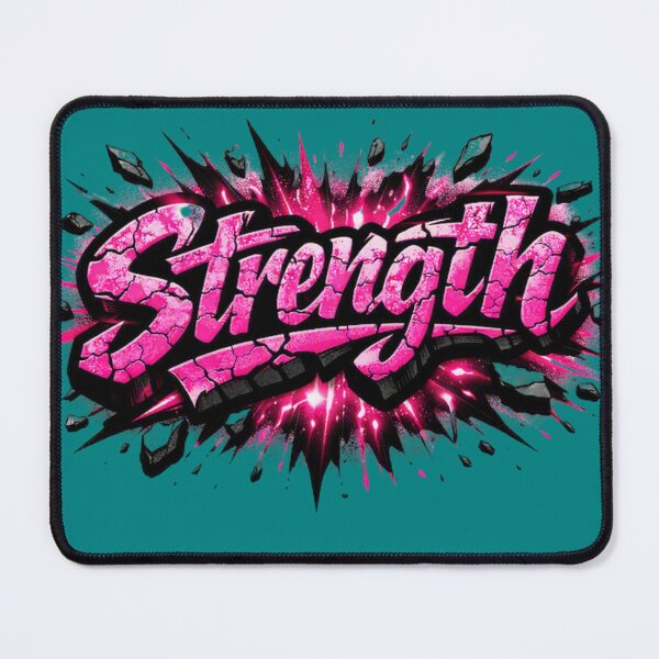 Item preview, Inner Strength Pink Graffiti designed and sold by Mind Empowerment Designs.