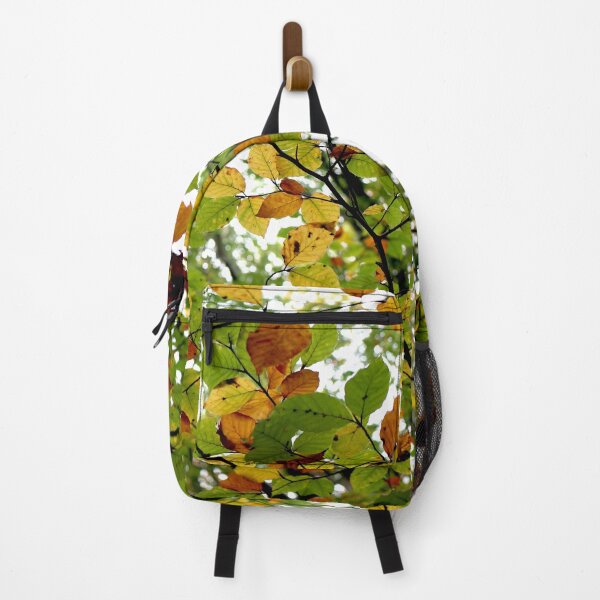 Item preview, Autumn Beech Leaves Sunlit Canopy Branches designed and sold by pinkal.