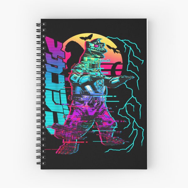 Item preview, Godzilla Neon Mechagodzilla Retro Movie Style designed and sold by yasucolumba73.