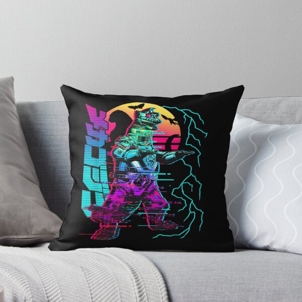 Item preview, Godzilla Neon Mechagodzilla Retro Movie Style designed and sold by yasucolumba73.