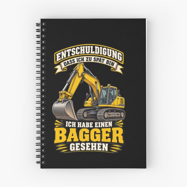 Item preview, Sorry I'm late, but I saw an excavator. designed and sold by FreshPixelArt.