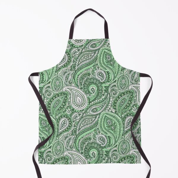 Item preview, Sage Green Paisley – Intricate Vintage Boho Floral Pattern designed and sold by Mousy17.