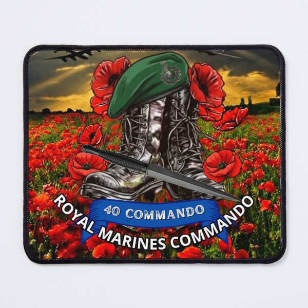 Item preview, 40 Commando Royal Marines Commando Beret on Boots Remembrance designed and sold by Bootneckstore.