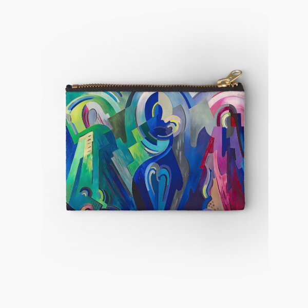 Item preview, The Virgin of Éire abstract geometric modern art portrait painting by Mainie Jellett designed and sold by Jéanpaul  Ferro.