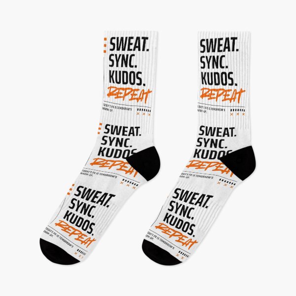 Item preview, Sweet. Syncs. Kudos. Repeat. Motivational Strava Gift designed and sold by BMLprint ⭐⭐⭐⭐⭐.