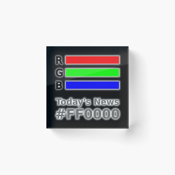 Artikelvorschau, RGB-News – Alarmstufe Rot! entworfen und verkauft von LittleGreyMan2026.