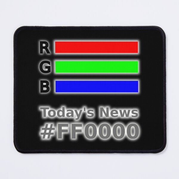Item preview, RGB news - code red ! designed and sold by LittleGreyMan2026.