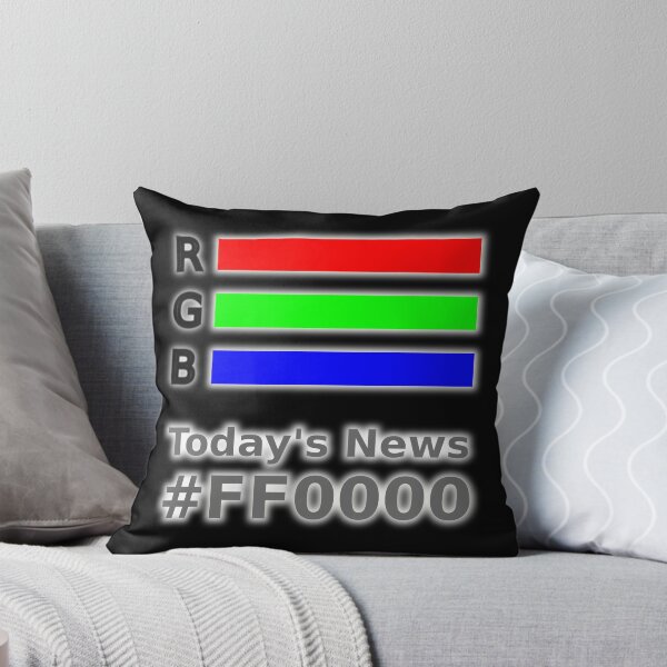 Item preview, RGB news - code red ! designed and sold by LittleGreyMan2026.