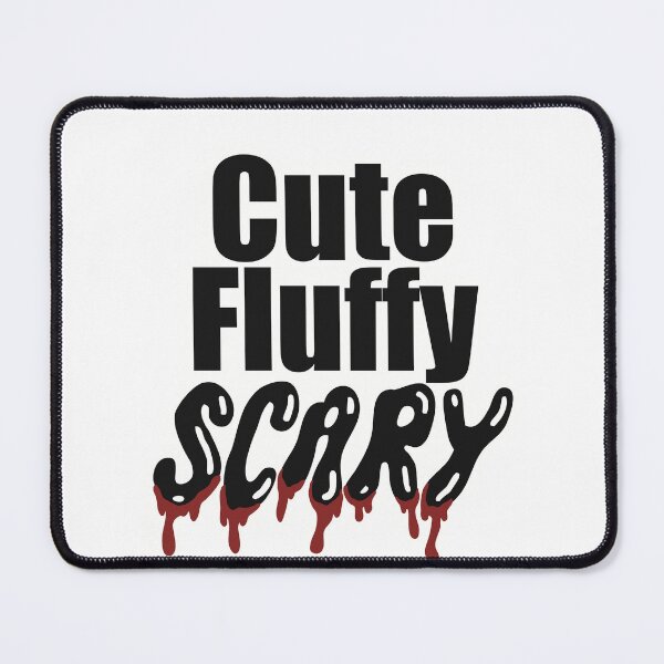 Item preview, Cute Fluffy Scary (Red Vers.) designed and sold by sleepyheadedbb.