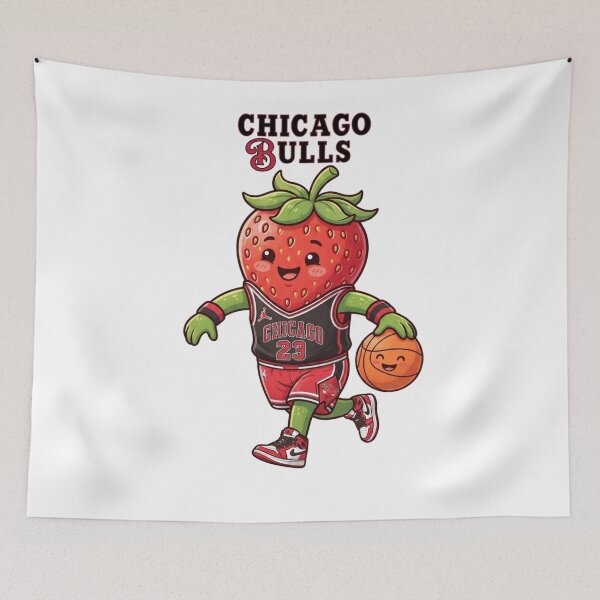 Item preview, Cute Strawberry Basketball Player Vintage Cartoon designed and sold by BlasiseDS.