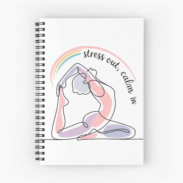 Item preview, Stress out, Calm in Figure for Yoga Practice and Zen Living designed and sold by 108stillness.