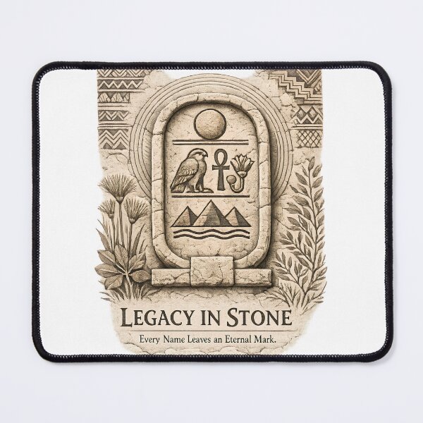 Item preview, Legacy in Stone | Royal Cartouche | Ancient Africa designed and sold by 'VARI'.