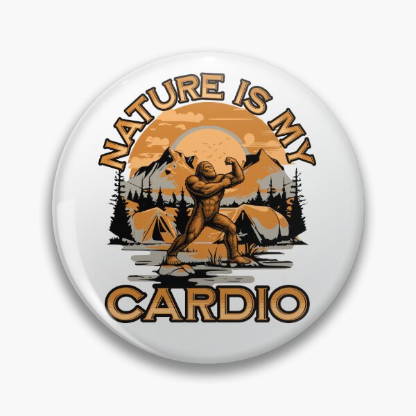 Item preview, Nature is my cardio designed and sold by BigfeetLittlepaws.