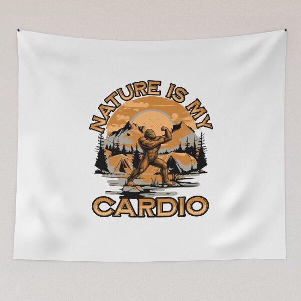 Item preview, Nature is my cardio designed and sold by BritishDelights.