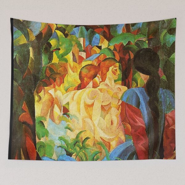 Item preview, Bathing Girls by August Macke designed and sold by tomorrowsart.