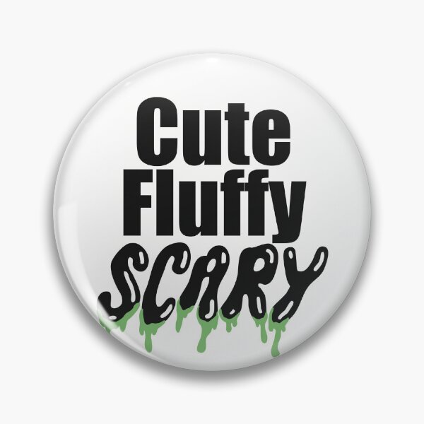 Item preview, Cute Fluffy Scary (Green Vers.) designed and sold by sleepyheadedbb.