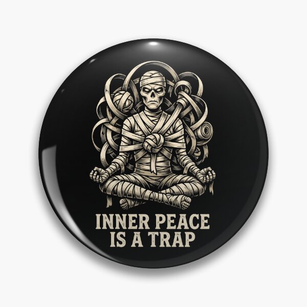 Item preview, Meditating Mummy Yoga - Sarcastic Meditation Sarcastic Humor designed and sold by SplashTastic.