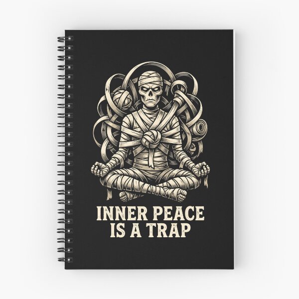 Item preview, Meditating Mummy Yoga - Sarcastic Meditation Sarcastic Humor designed and sold by SplashTastic.