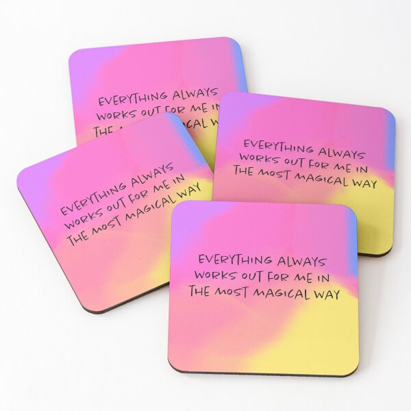 Item preview, Everything always works out for me in the most magical way designed and sold by diamondqueenmindset.