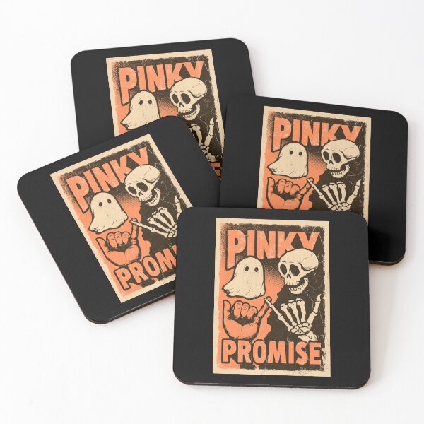 Item preview, Pinky Promise Halloween A Little Secret: Spooky Season designed and sold by DarkRelicStudio.