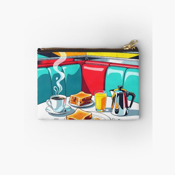 Item preview, Breakfast at the Diner – Retro Pop Art Morning designed and sold by LSVart.