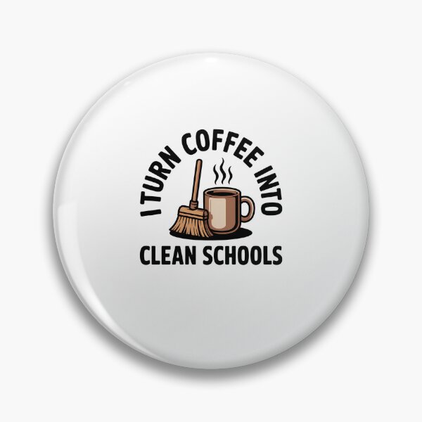 Item preview, I Turn Coffee Into Clean Schools designed and sold by Souck12.