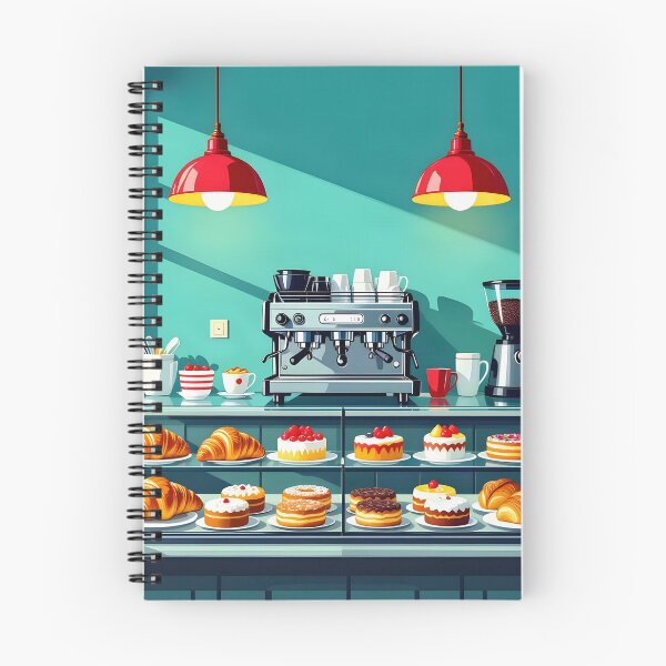 Item preview, Café Pastry Counter – Colourful Pop Art Poster designed and sold by LSVart.