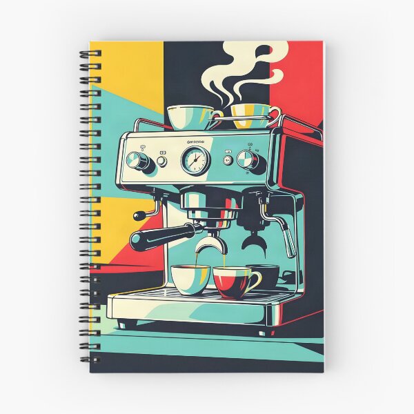 Item preview, Espresso Machine – Retro Pop Art Coffee Poster designed and sold by LSVart.