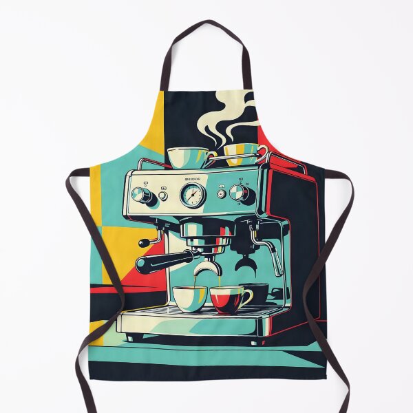 Item preview, Espresso Machine – Retro Pop Art Coffee Poster designed and sold by LSVart.