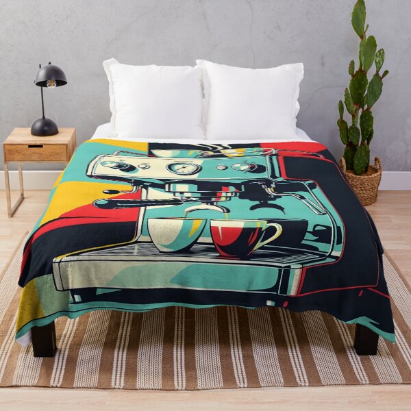 Item preview, Espresso Machine – Retro Pop Art Coffee Poster designed and sold by LSVart.