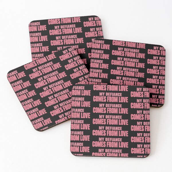 Item preview, My Defiance Comes From Love Bold Empowerment Quote designed and sold by TeeTimeTreasure.